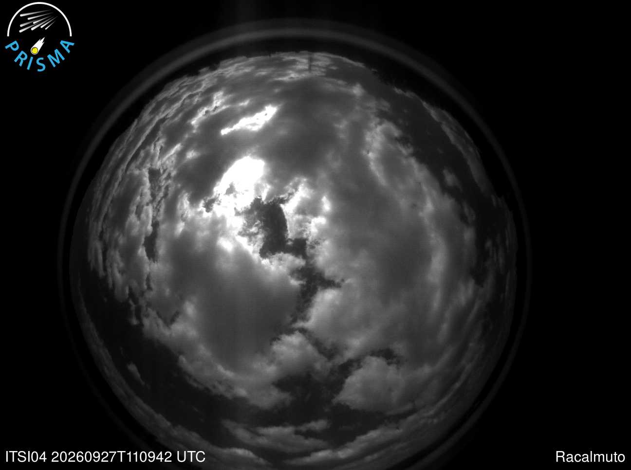 Cielo di Racalmuto del 27/09/2026 · 13:20