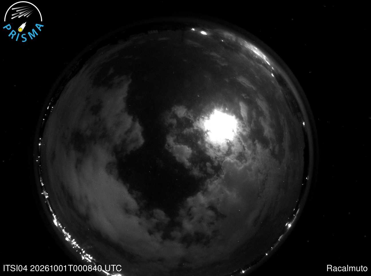 Cielo di Racalmuto del 01/10/2026 · 02:20