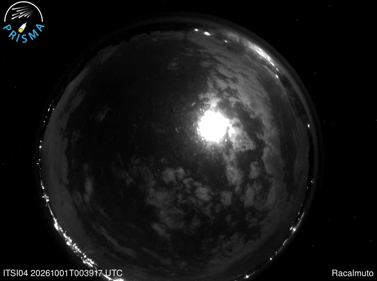 Cielo di Racalmuto del 01/10/2026 · 02:50