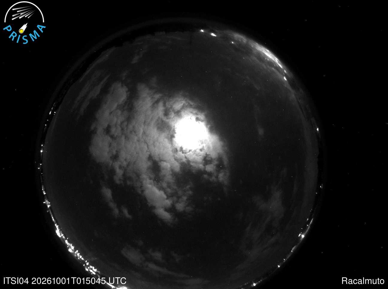 Cielo di Racalmuto del 01/10/2026 · 04:00