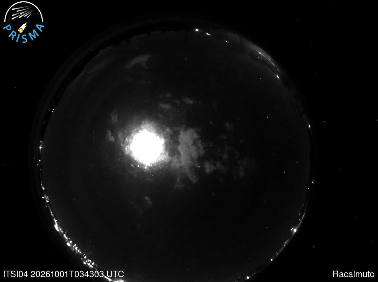 Cielo di Racalmuto del 01/10/2026 · 06:00