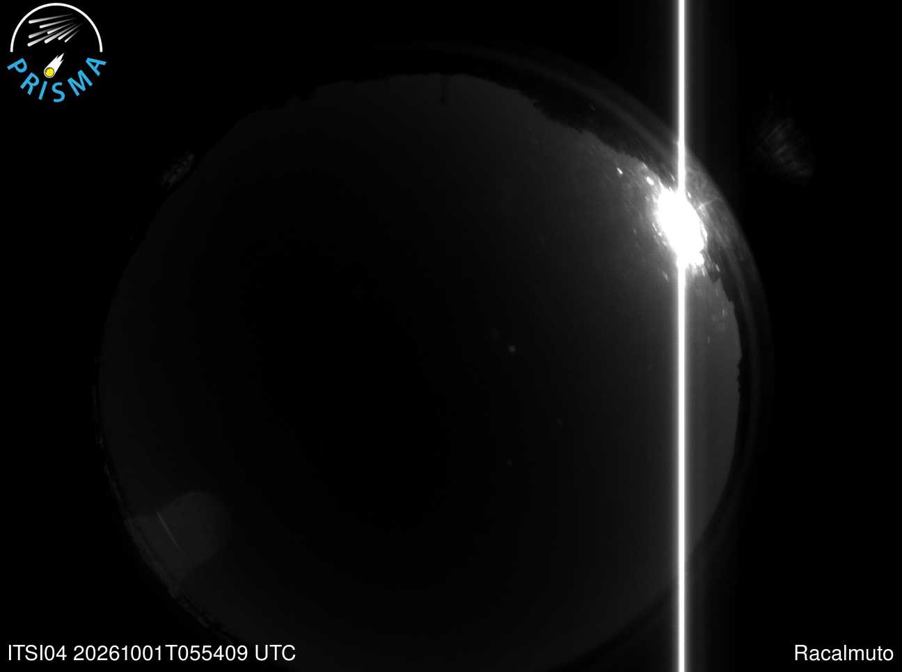 Cielo di Racalmuto del 01/10/2026 · 08:10