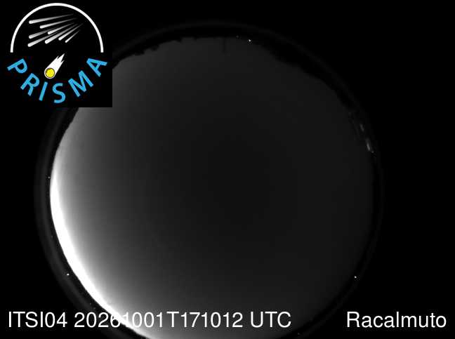 Cielo di Racalmuto del 01/10/2026 · 19:20